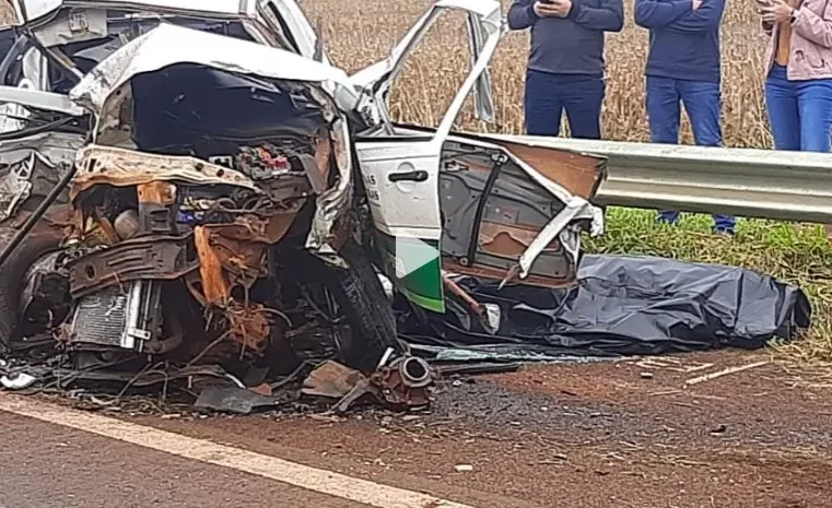 Motorista e criança morrem em acidente envolvendo vários veículos em Cascavel