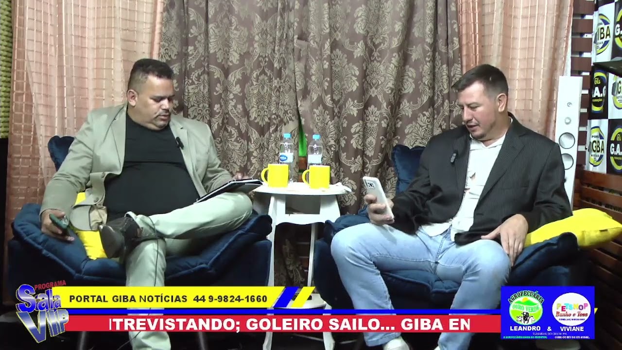 PROGRAMA SALA VIP COM GOLEIRO SAILO BREDA