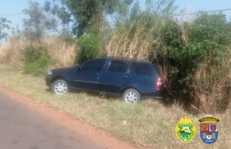 POLÍCIA MILITAR RECUPERA EM NOVA OLÍMPIA VEÍCULO PRODUTO DE ROUBO