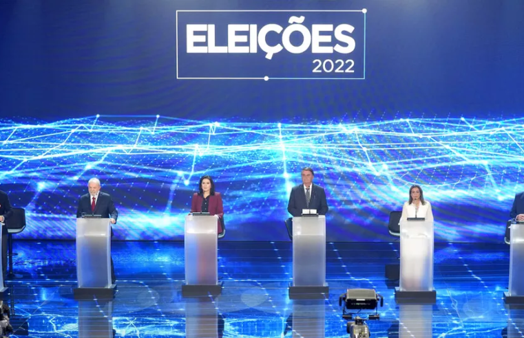 Debate presidencial movimenta redes sociais