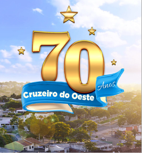 Aniversário Cruzeiro do Oeste, veja a programação