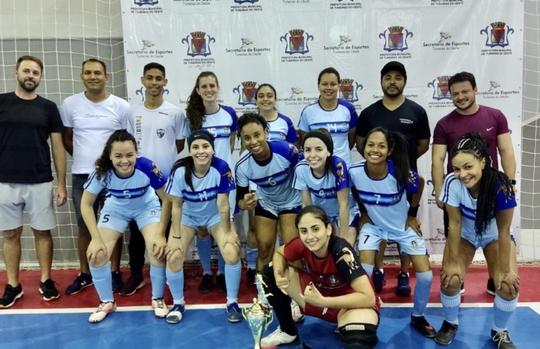 1° Torneio de Futsal Feminino em Tuneiras do Oeste foi um sucesso