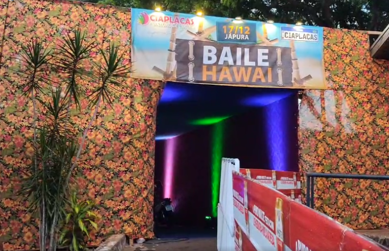 Baile do Hawai em Japurá