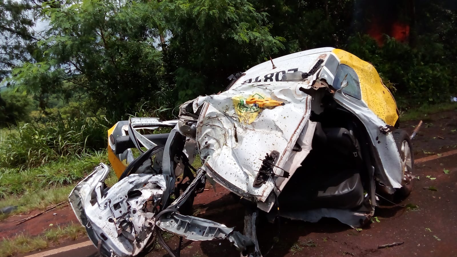 GRAVE ACIDENTE NA PR-492 EM PARAÍSO DO NORTE-PR