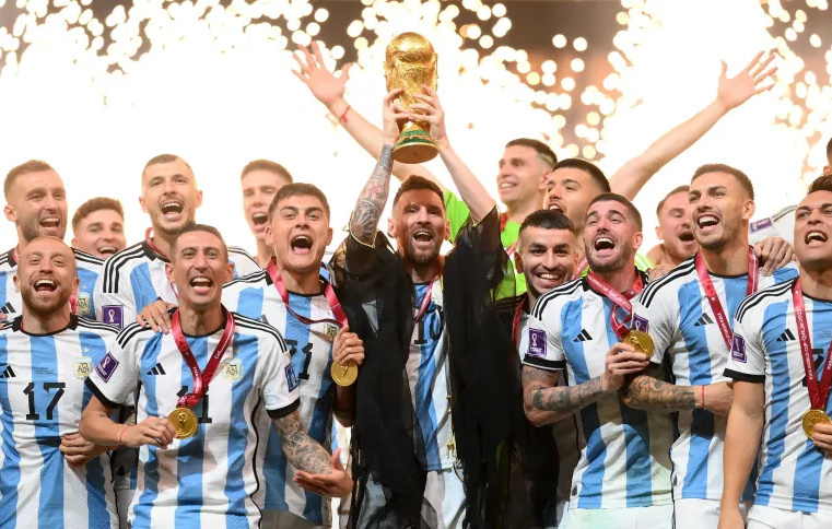 Argentina vence jogo eletrizante e garante o tricampeonato