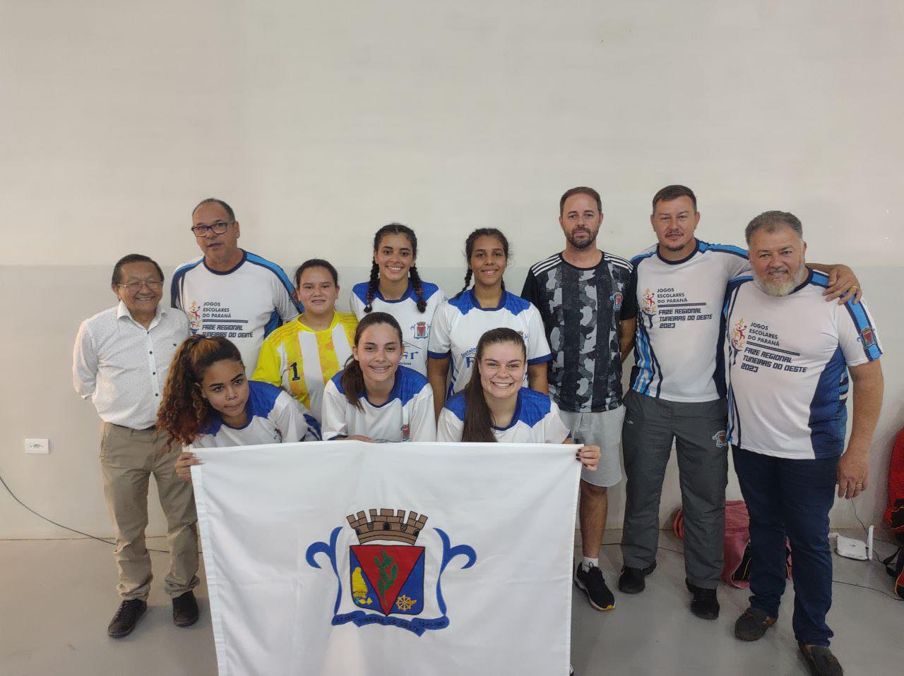 Tuneiras do Oeste ficou com o título do futsal feminino nos Jogos Escolares – Fase Regional