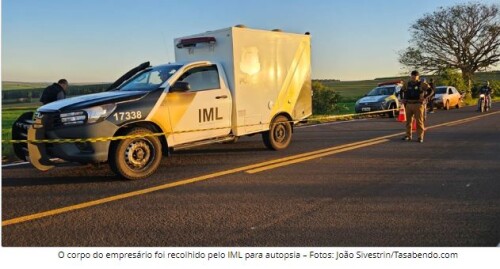 Empresário é encontrado morto às margens de rodovia na região de Campo Mourão