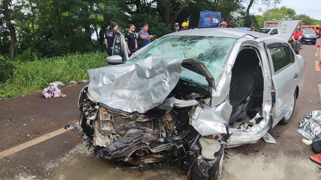 Grave Colisão Frontal na BR-369, em Corbélia-PR, Deixa Três Vítimas Fatais