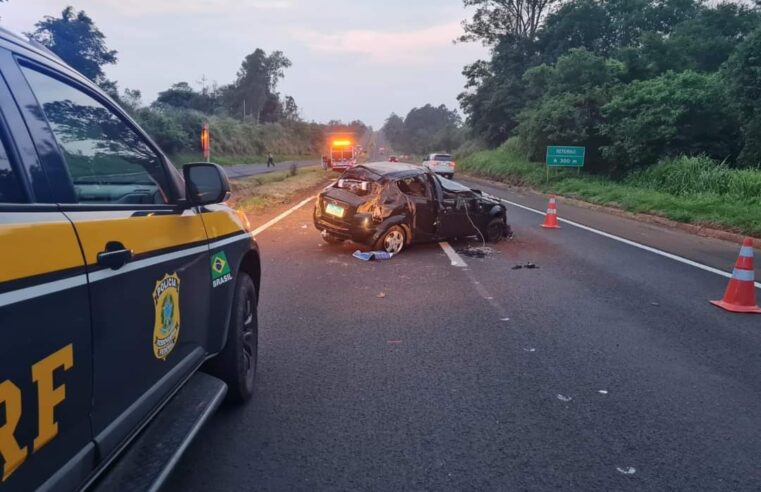 Grave Acidente com Um Óbito na BR-376, em Alto Paraná