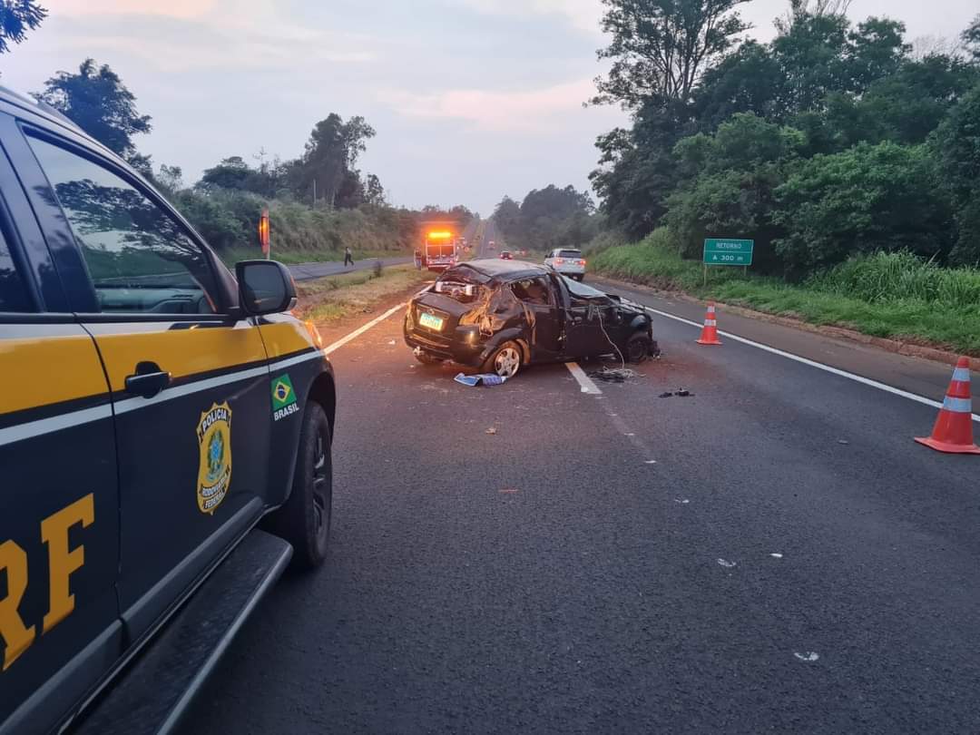 Grave Acidente com Um Óbito na BR-376, em Alto Paraná