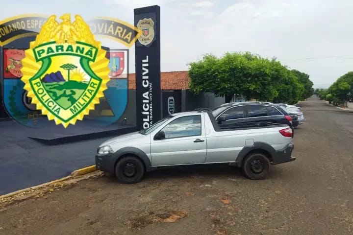 Polícia Rodoviária Estadual Recupera Fiat Strada Furtada em Cidade Gaúcha