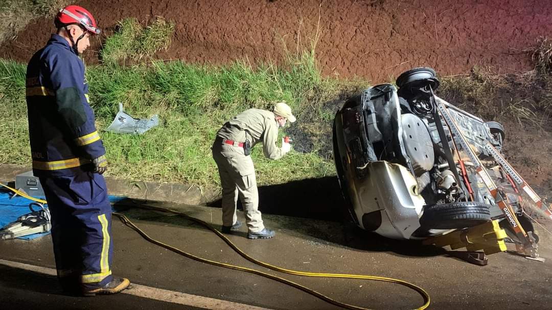 Tragédia na PRC-158: Três Vítimas Carbonizadas em Grave Acidente entre Peabiru e Campo Mourão