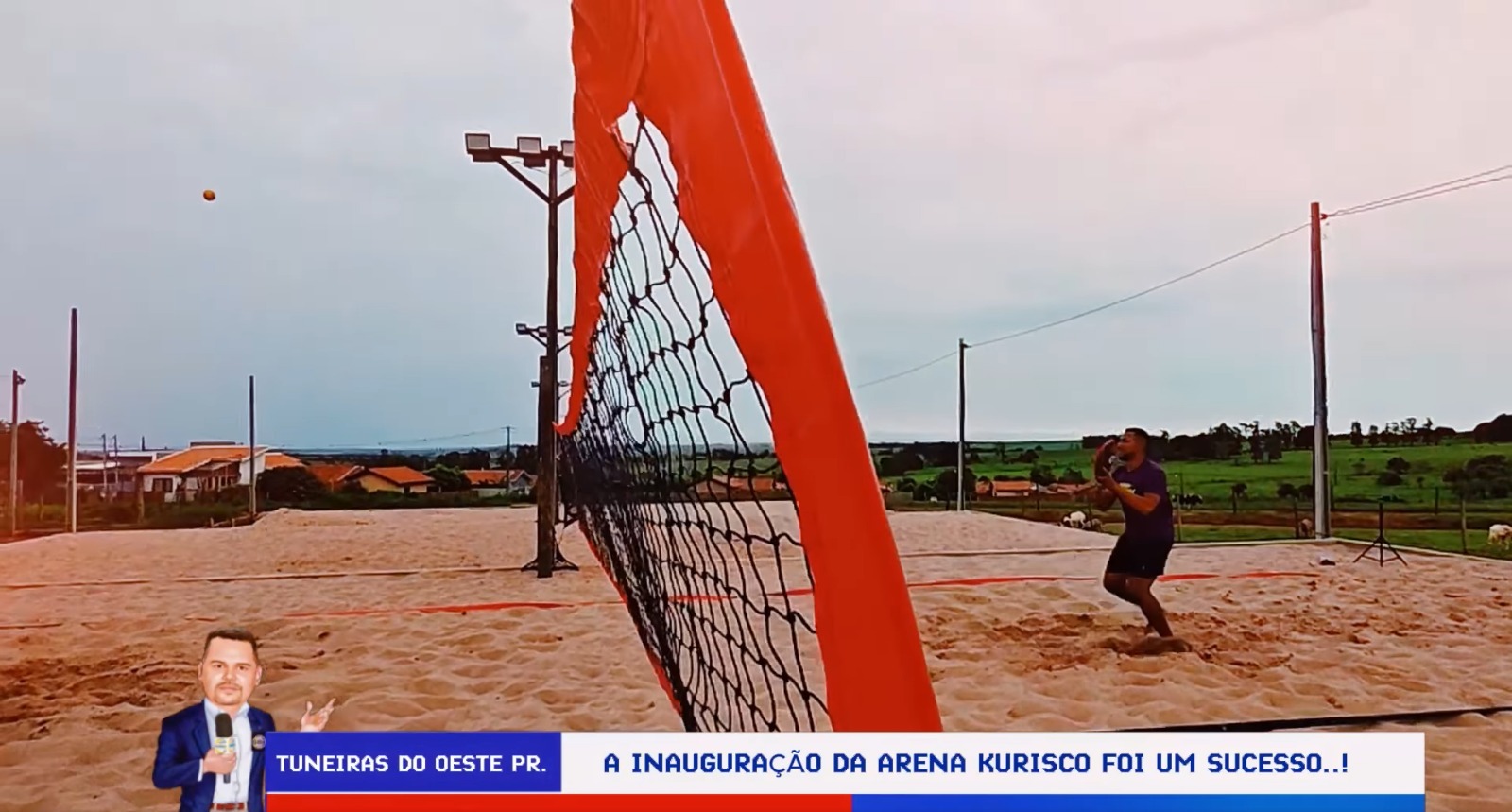 A INAUGURAÇÃO DA ARENA KURISCO EM TUNEIRAS DO OESTE PR. FOI UM SUCESSO