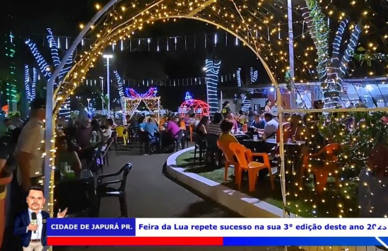 Feira da Lua repete sucesso na sua 3° edição deste ano 2023.A Feira da Lua viveu sábado dia 9 de dezembro sua 3ª edição só deste ano e a exemplo das etapas anteriores, foi marcada pelo sucesso de público e expositores. Sob a coordenação da Secretaria Municipal de Cultura, a Feira da Lua foi responsável por atrair à Praça Brasil, no centro da cidade, pessoas de toda nossa região. PORTAL GIBA NOTÍCIAS traz, os melhores momentos!