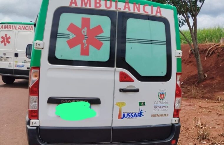 HOMEM DE 21 ANOS É PRESO APÓS ROUBAR AMBULÂNCIA NO MUNICÍPIO DE JUSSARA