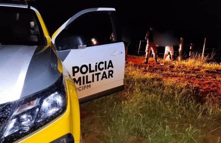 POLÍCIA MILITAR IMPEDINDO FURTO DE GADO EM LOANDA