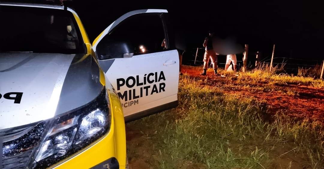 POLÍCIA MILITAR IMPEDINDO FURTO DE GADO EM LOANDA