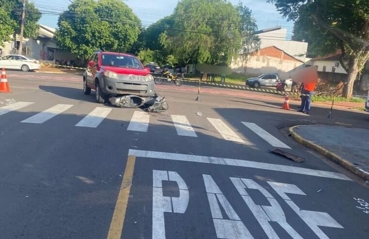 Acidente trágico em Umuarama: Jovem perde a vida após colisão entre motoneta e automóvel