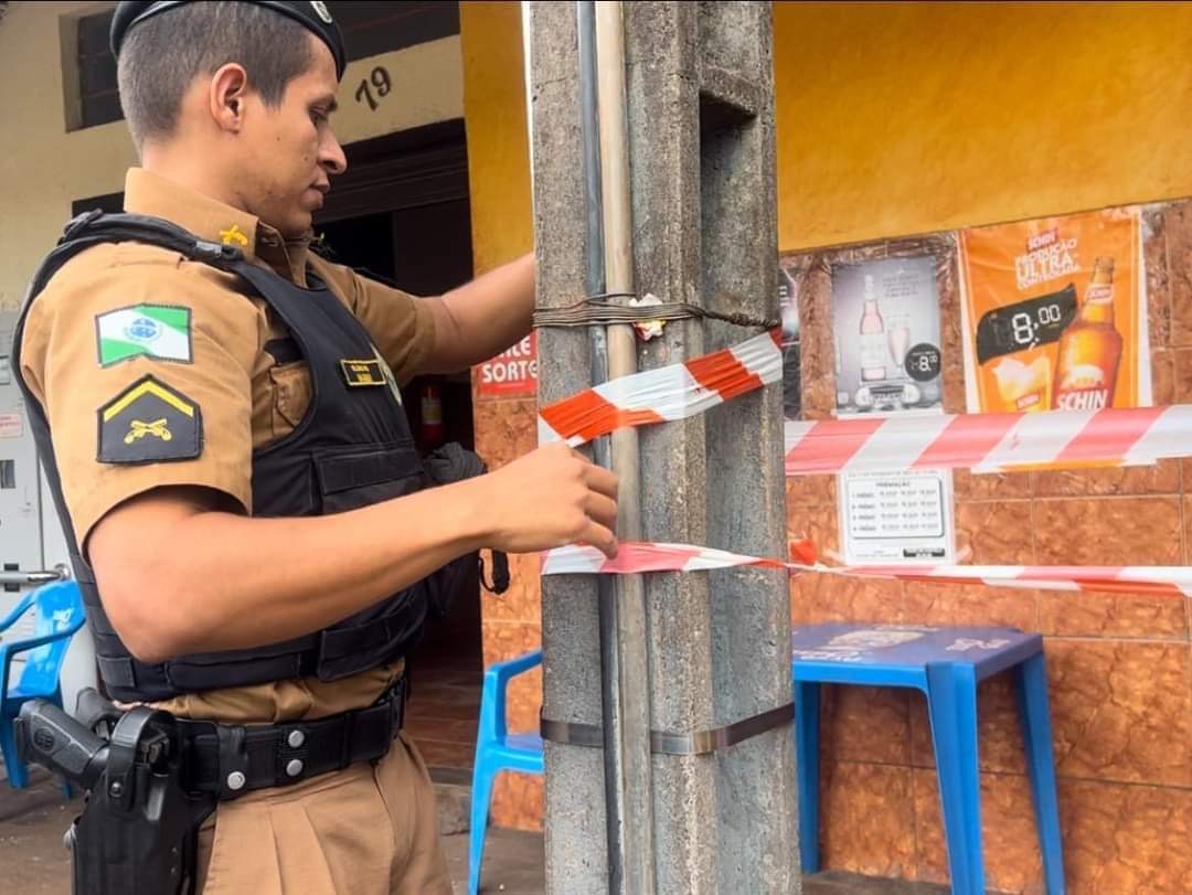 Brutal assassinato em bar choca moradores de Campo Mourão, Paraná