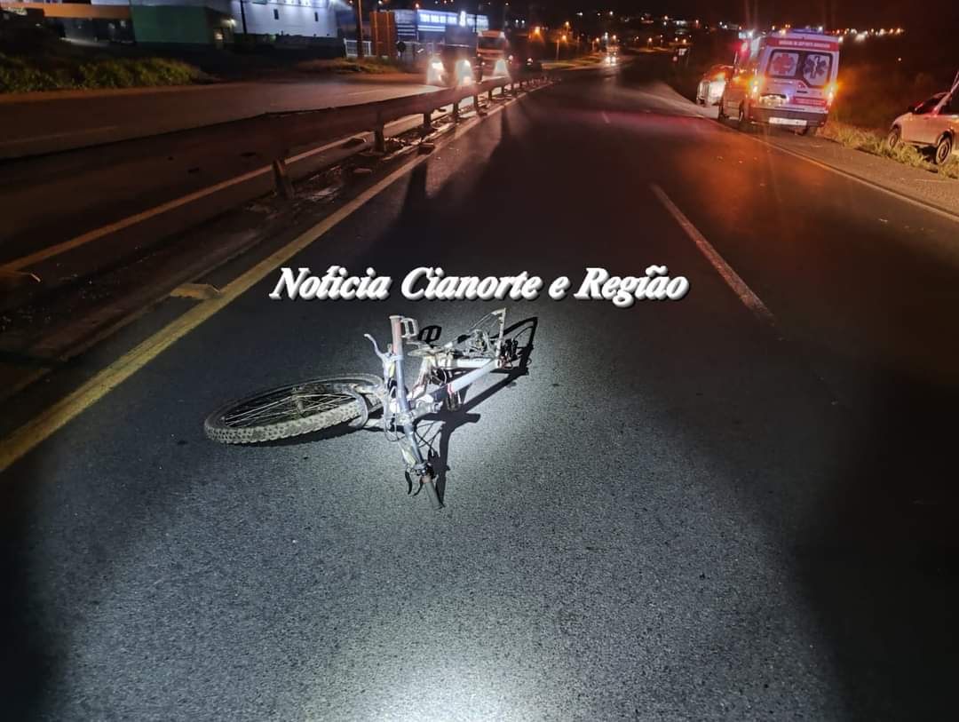 Tragédia na BR-373: Ciclista Perde a Vida em Colisão Fatal com Caminhão em Ponta Grossa-PR