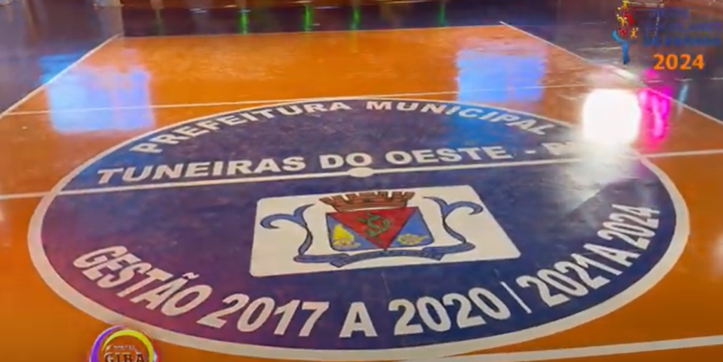 ABERTURA DO 70°JOGOS ESCOLARES DO PARANÁ FASE REGIONAL EM TUNEIRAS DO OESTE 2024.