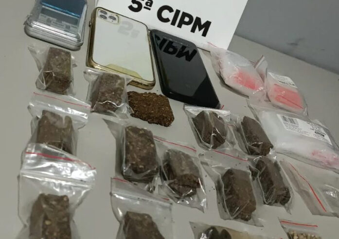 Homem é preso com Drogas em Terra Boa