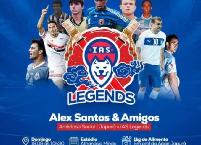 “IAS Legends” realiza amistoso em Japurá