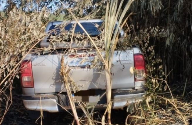 Caminhonete furtada é recuperada na Zona Rural de Goioerê