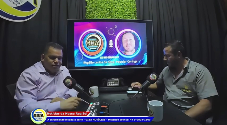 GIBA ENTREVISTANDO ROGÉRIO O POPULAR CORINGA DO MARABÁ TUNEIRAS DO OESTE PR.