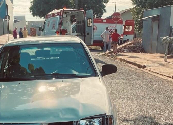 Acidente deixa duas pessoas feridas em Umuarama