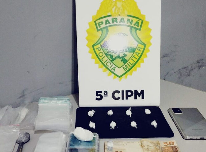 Homem é preso por tráfico de drogas em Cianorte