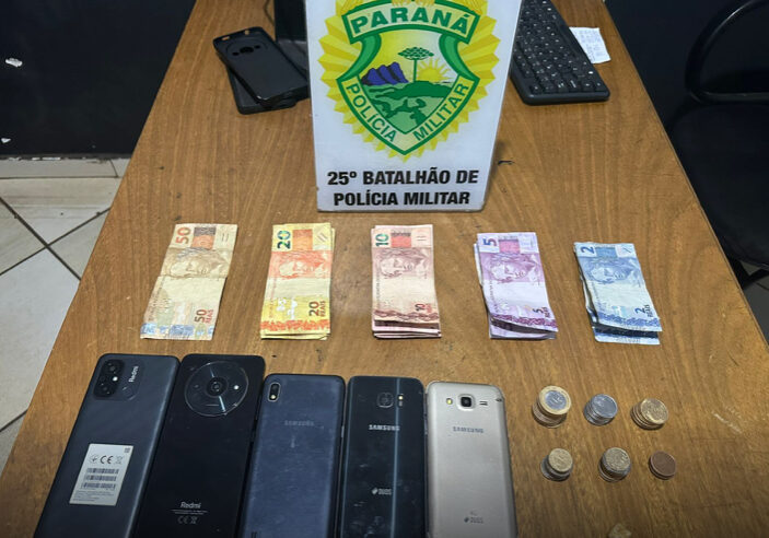 Polícia militar realiza apreensão de drogas em Umuarama