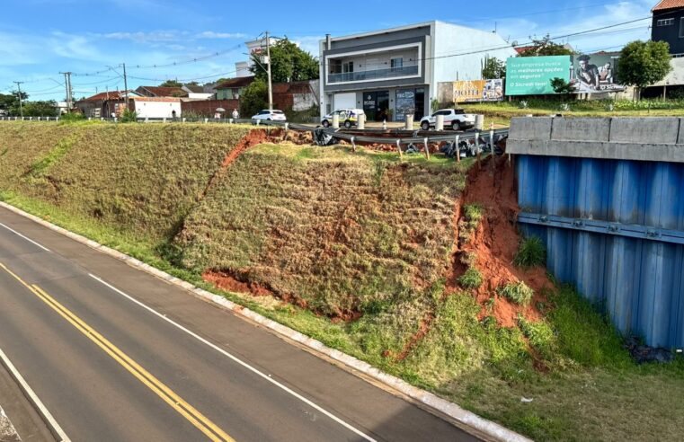 Estrada Boiadeira em Tuneiras do Oeste apresenta risco de desmoronamento e exige ação urgente das autoridades