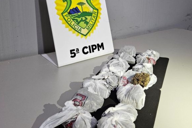 Casal são detidos com drogas em Cianorte