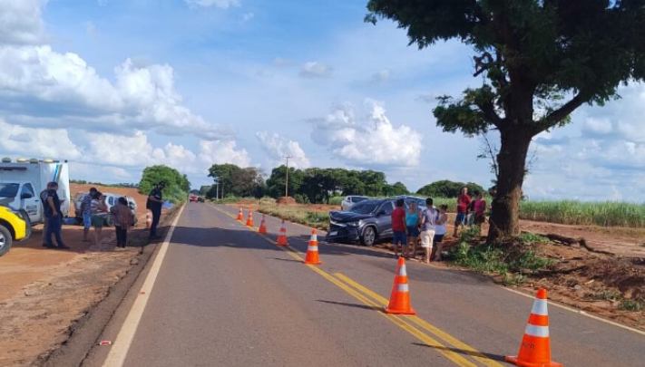 Homem morre em grave acidente na PR-082 entre São Tomé e Indianópolis