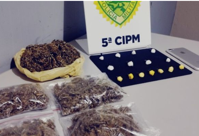 Jovem é apreendido com drogas em Cianorte após abordagem policial