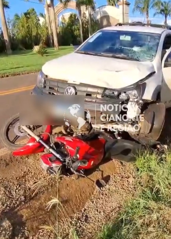 Grave acidente deixa vítima fatal em Cianorte