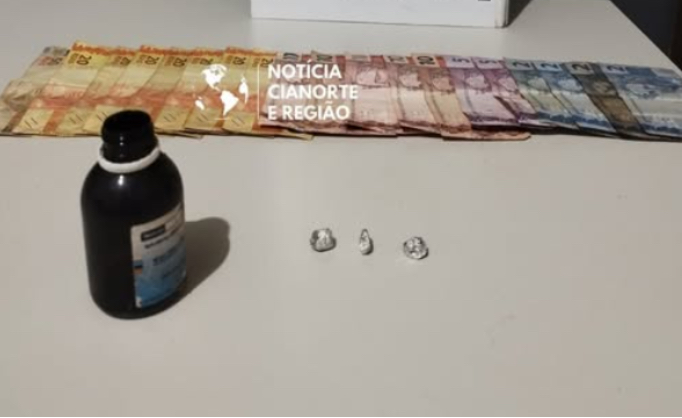 ADOLESCENTE DE 13 ANOS É APREENDIDO POR TRÁFICO DE DROGAS EM RONDON-PR ADOLESCENTE DE 13 ANOS É APREENDIDO POR TRÁFICO DE DROGAS EM RONDON-PR