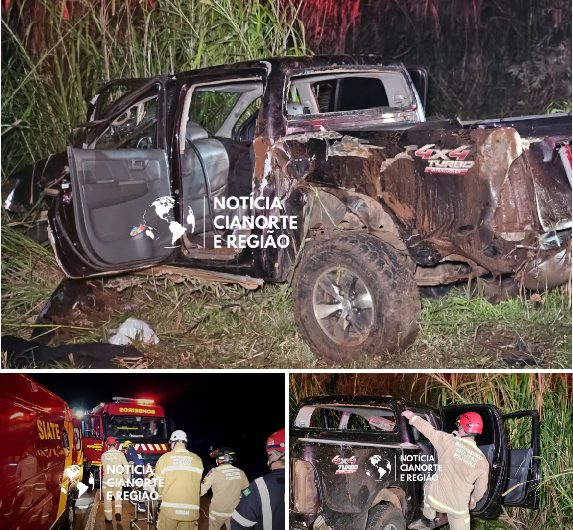 Acidente na PRC-158 deixa quatro feridos entre Campo Mourão e Peabiru Acidente na PRC-158 deixa quatro feridos entre Campo Mourão e Peabiru