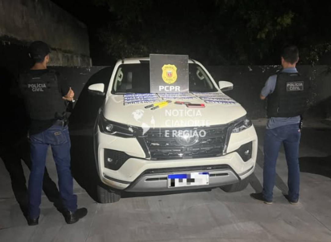 Polícia Civil Recupera Caminhonete Furtada em Cianorte e Prende Suspeito em Flagrante Polícia Civil Recupera Caminhonete Furtada em Cianorte e Prende Suspeito em Flagrante