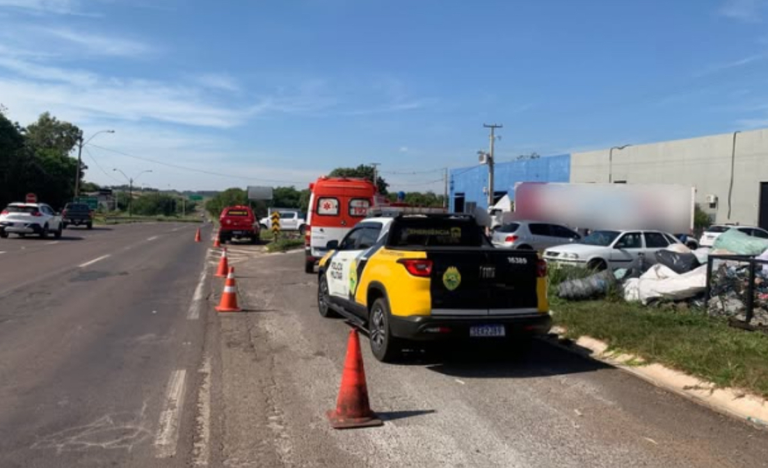 Motociclista Morre em Colisão na PR-323, em Umuarama Motociclista Morre em Colisão na PR-323, em Umuarama