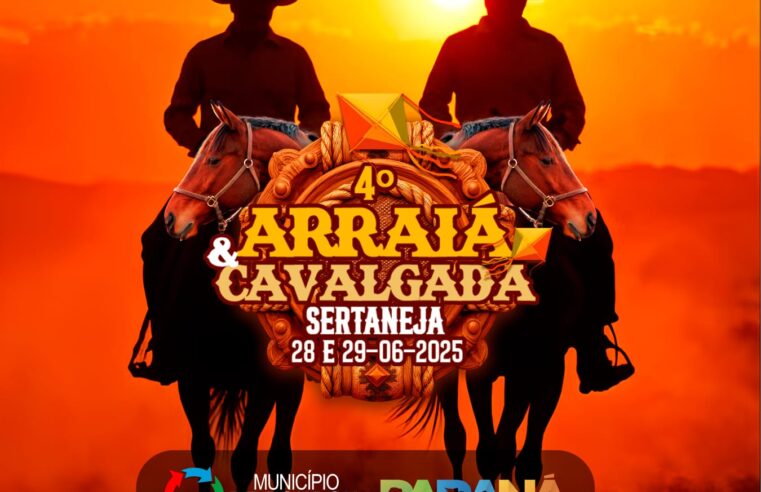 4º Arraiá & Cavalgada Sertaneja em Rondon PR.
