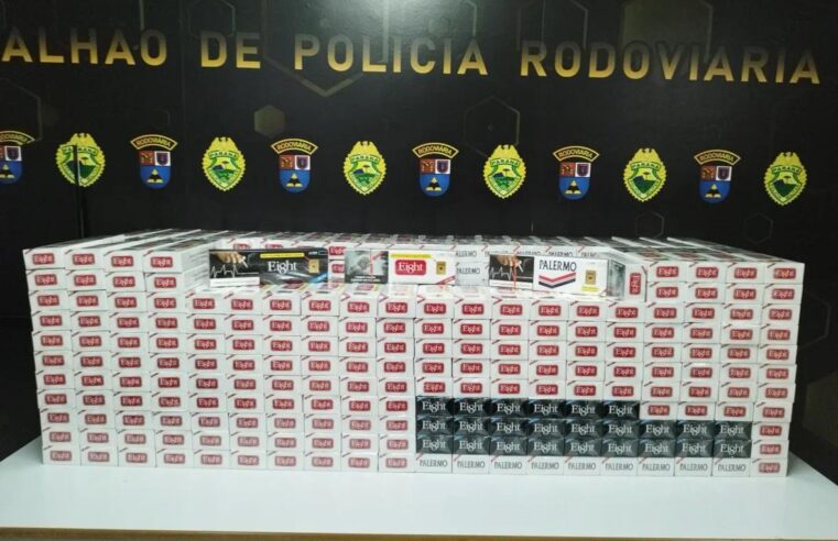 Apreensão de Cigarros Estrangeiros é Realizada em Ônibus na PR-317, em Floresta-PR