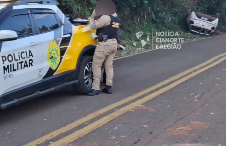 COLISÃO ENTRE CARRO E ÔNIBUS DEIXA SETE FERIDOS EM TUNEIRAS DO OESTE.