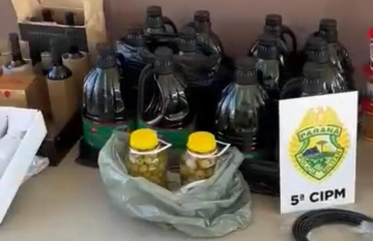 Ação da PM em Cianorte resulta em prisão de suspeito de descaminho e cumprimento de mandado judicial.