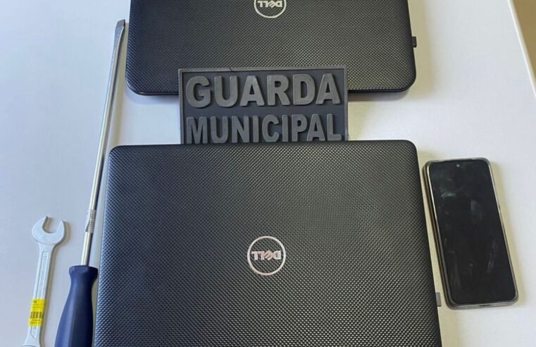 Suspeito de invadir Prefeitura de São Tomé também é investigado pelo furto de 60 notebooks e ostensório de igreja.