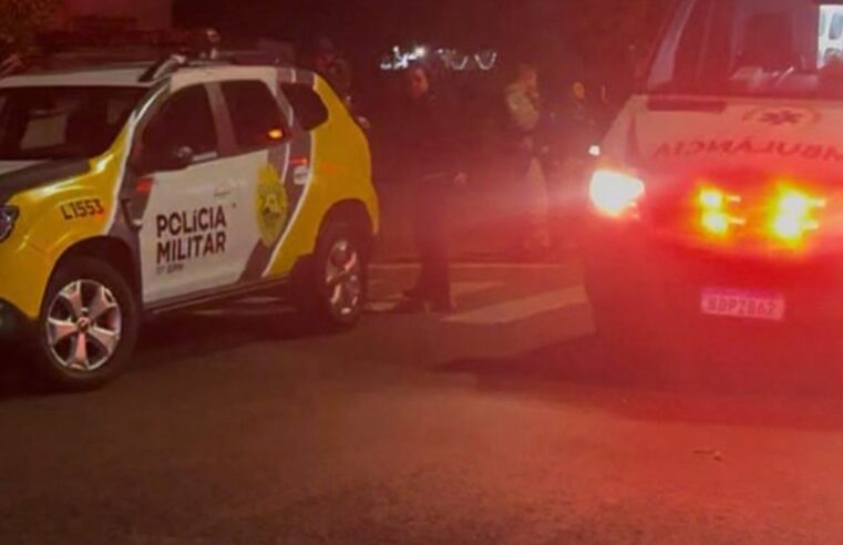 Homem de 43 anos, atingido na cabeça por disparos, morre após ser socorrido em Campo Mourão.