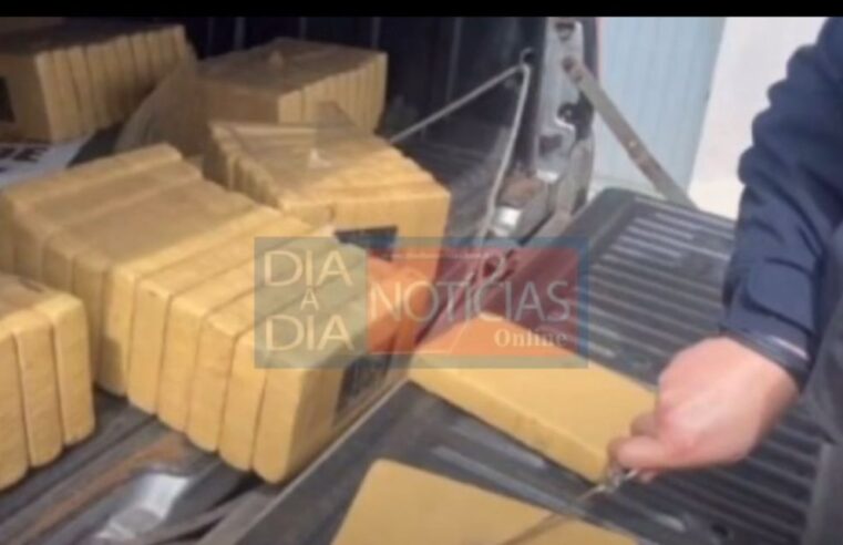 Traficantes disfarçam caminhonete como veículo da Receita Federal, mas detalhe errado leva à prisão em Guarapuava