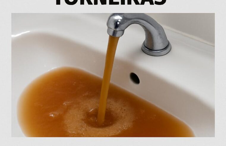 Moradores de Cianorte relatam água turva nas torneiras