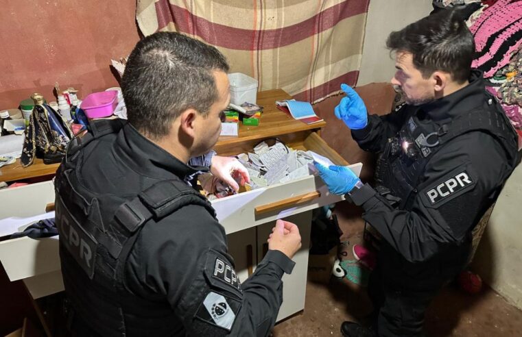 OPERAÇÃO DA POLÍCIA CIVIL DO PARANÁ RESULTA EM 42 PRISÕES E APREENSÃO DE R$ 700 MIL EM QUATRO ESTADOS